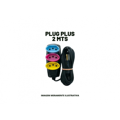 EXTENSAO - PLUG PLUS - 2M